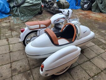 Jawa 350/360 se sidecar Velorex 560 profi renovace - 6