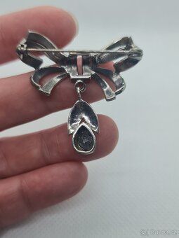 starožitná brož Art Deco - 6