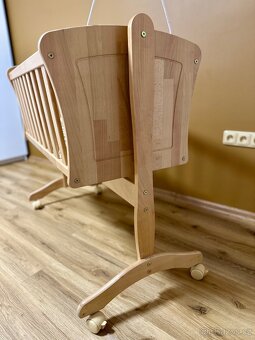 Dětská kolébka z masivu - 6