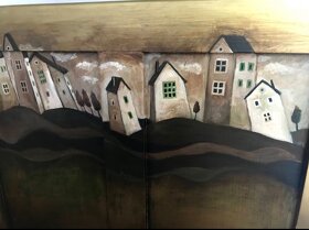 Secesná postel 90x200cm - 6
