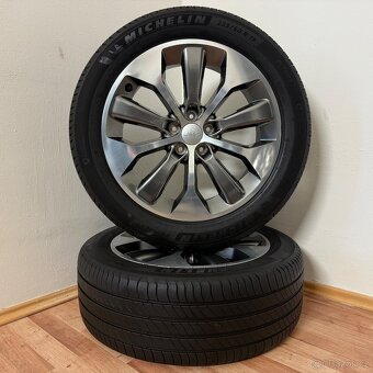 JEEP CHEROKEE 5x110 R19 ET41+LETNÍ 235/50R19 6,5mm - 6