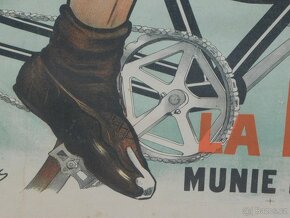 Originální cyklistický litografický plakát "JACQUELIN" - 6