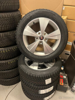 205/55R16 zimní sada ALU KOLA OCTAVIA III 6,5x16 5x112 ET46 - 6