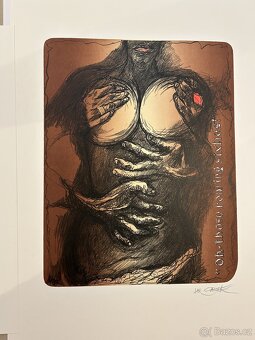 Jan Saudek litografie celek - 6