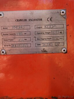 Prodám pasový minibagr Digger D 800 - 6