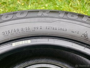 2x Zimní pneu Semperit Speed-Grip 2 - 215/60 R16 XL - 80% - 6