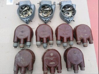 Uhlíky dynama alternátor 12V 500W rotor dynama 6V - 6