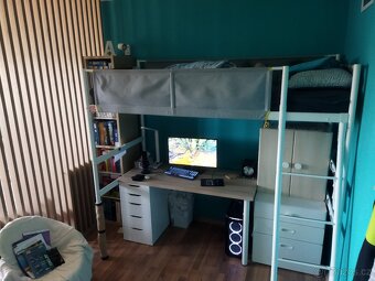 Vyvýšená postel IKEA - 6