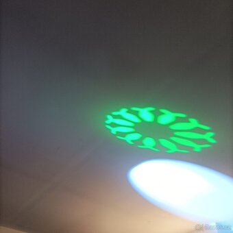 2ks led otočná hlava DMX - 6