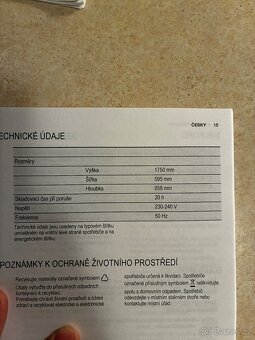 Lednice s mrazákem Electrolux - 6