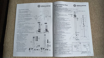 Predám dištančné tyče K&M - 6