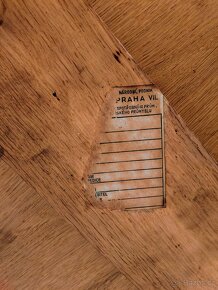 Starší dřevěný rozkládací stůl - 6