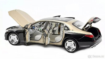 1:18 Mercedes Maybach S680 4Matic Z223 designo gold-obsidian - 6