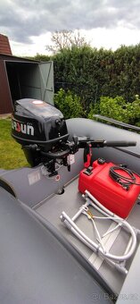 Nafukovací člun Bush Crab K 400, motor Parsun F20 ABMS,vlek - 6
