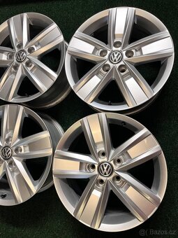 5x120 R17 Originál VW Mutivan alu disky DEVENPORT - TOP STAV - 6