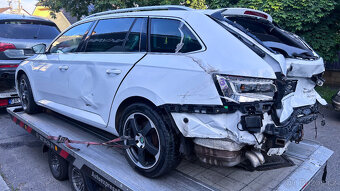 Vůz na náhradní díly Škoda Superb 3 kombi 2016 DFCA PZR LS9R - 6