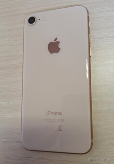Apple Iphone 8 - 256gb - růžový / jako nový / super stav - 6