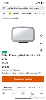 BRITAX RÖMER Zpětné dětské zrcátko - 6