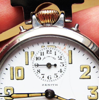 ZENITH 1920 ALARM švýcarské luxusní náramkové hodinky - 6