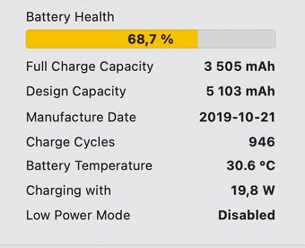 MacBook Pro 2019 i5/16GB RAM/512GB SSD/Touch Bar - 6