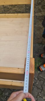 Vyvýšená postel masiv - 6