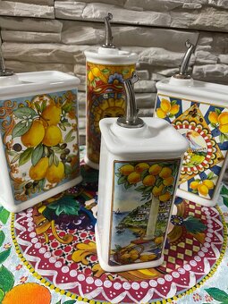 DOLCE GABBANA STYL Olejničky Balzamikový ocot Olivove oleje - 6