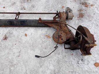 Prodám zadní nápravu Passat b5.5 - 6