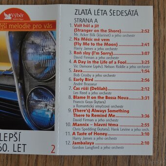 MC audio kazety - výběry //SLEVA// - 6