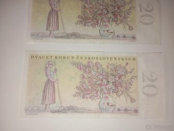 BANKOVKY 20 KČS 1949, 1. VYDANÁ SÉRIE A - 6