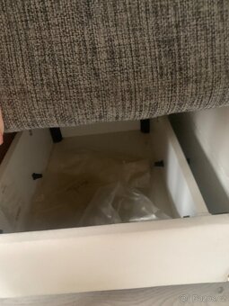 Rozkládací křeslo s uloženým prostorem - 6