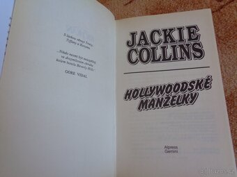 6 knih od Jackie Collins - 6