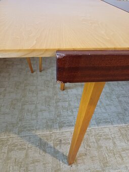 stůl Jitona rozkládací 70. léta - 6