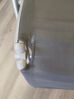 Polohovací duralové křeslo - 6