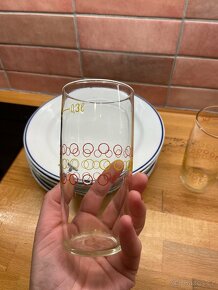 Retro sklenice a talíře z 60 let - 6
