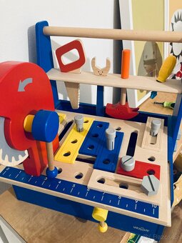 Woody dřevěný kutilský ponk / box s cirkulárkou - 6