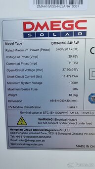 Fotovoltaické solární panely 340Wp nové v záruce - 6