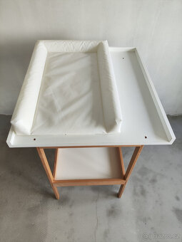 Přebalovací pult IKEA SNIGLAR + nástavba + podložky - 6