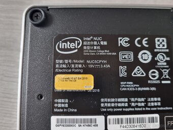 Micro pc Intel NUC NUC5CPYH Celeron N3050, 4GB, 128GB - 6