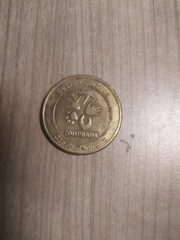 Pamětní mince dinopark-zoo Praha-letecké muzeum - 6