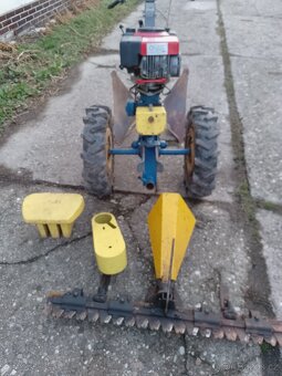 Agzat malotraktor JM5-050,lišta,pluh, těleso,jako vari - 6