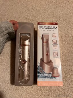 Zastřihávat / odstraňovač chloupků na těle a obličeji Kaphio - 6