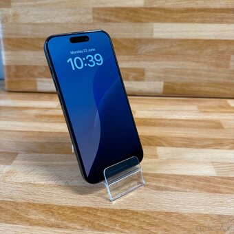 iPhone 15 Pro 128GB, modrý, eSIM (12 měsíců záruka) - 6