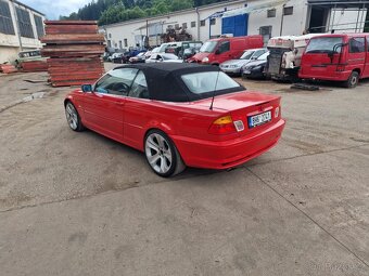 BMW e46 323i cabrio, 125kw, bez koroze dobrý stav najeto 170 - 6