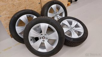 Alu kola 5x112 r17 Triton originál Škoda Superb - 6