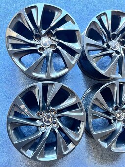 4x108 R17 originál alu Citroën DS4 C4 + senzory tlaku - 6