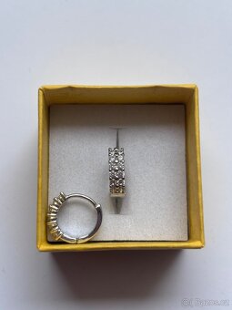 Nové stříbrné náušnice punc 925 - 6