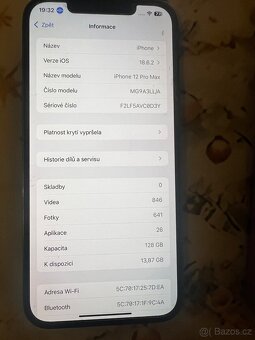 Apple iPhone 12 pro Max 128gb s krytem - 6