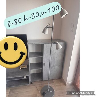 Obývací stěna + lampa - 6