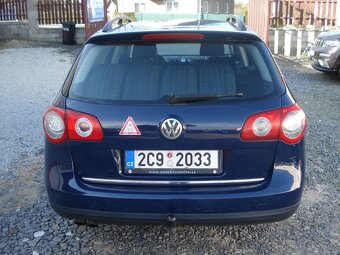 VOLKSWAGEN PASSAT KOMBI 2.0 TDI 4x4,ČR,SERVISKA,NOVÁ STK - 6