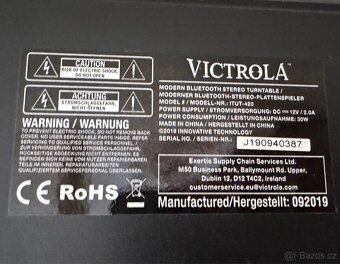 Gramofon Victrola ITUT-420 s Bluetooth + repro - 6